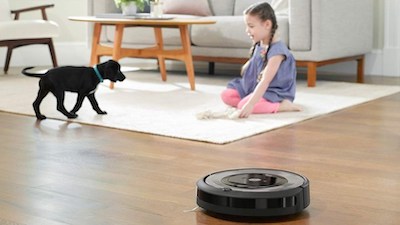 sensor óptico robot aspirador mascotas
